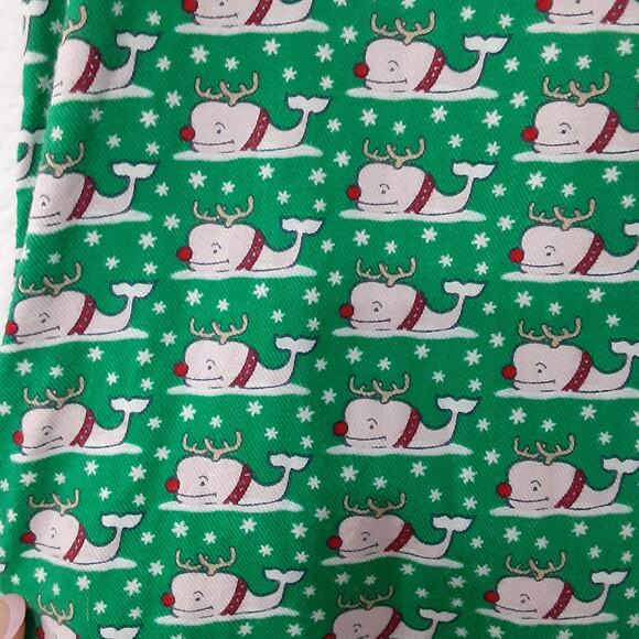 Vineyard Vines Flannel Pajama Pants Christmas Whales Rudolph Womens S Flannel - Picture 3 of 9